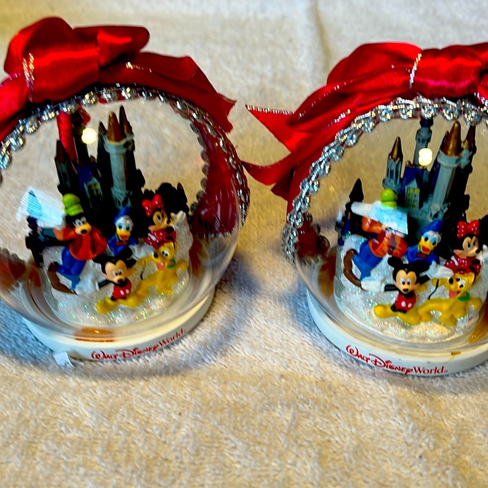 Disney Christmas tree bulbs